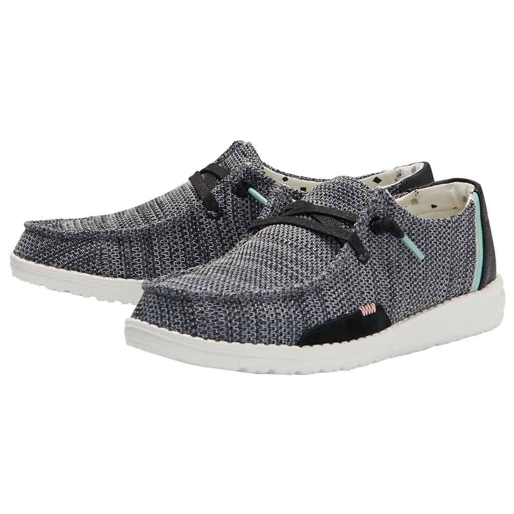 Wendy Sox Sparkling Black Shoes 