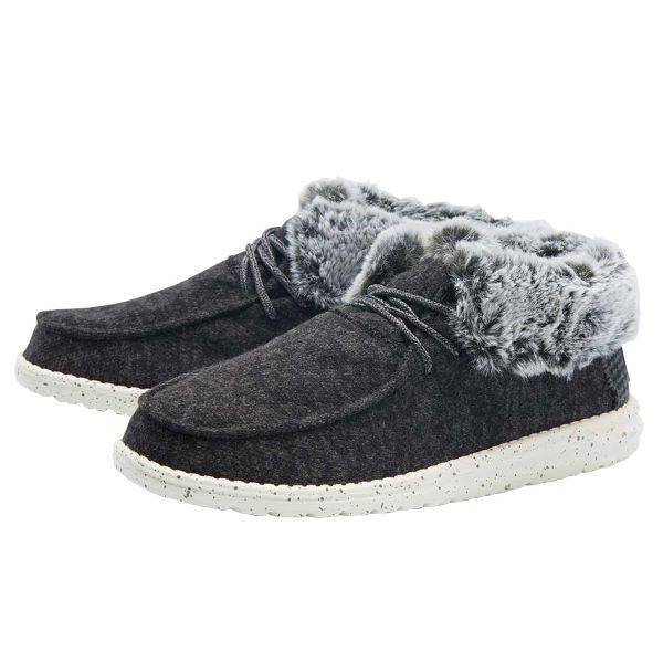 Hey Dude Women's Black Britt Casual 