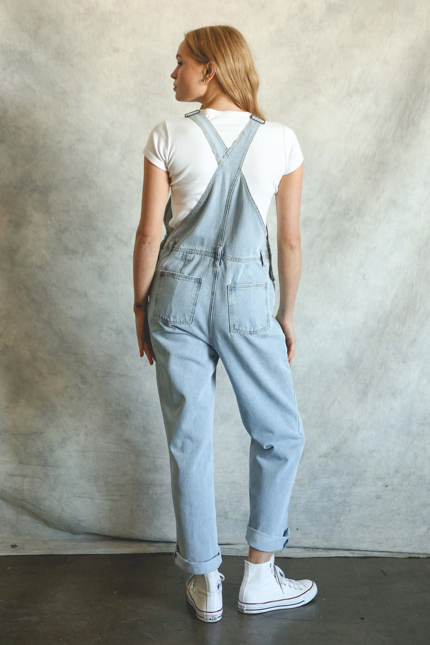 Listicle Women's Classic Denim Overall 