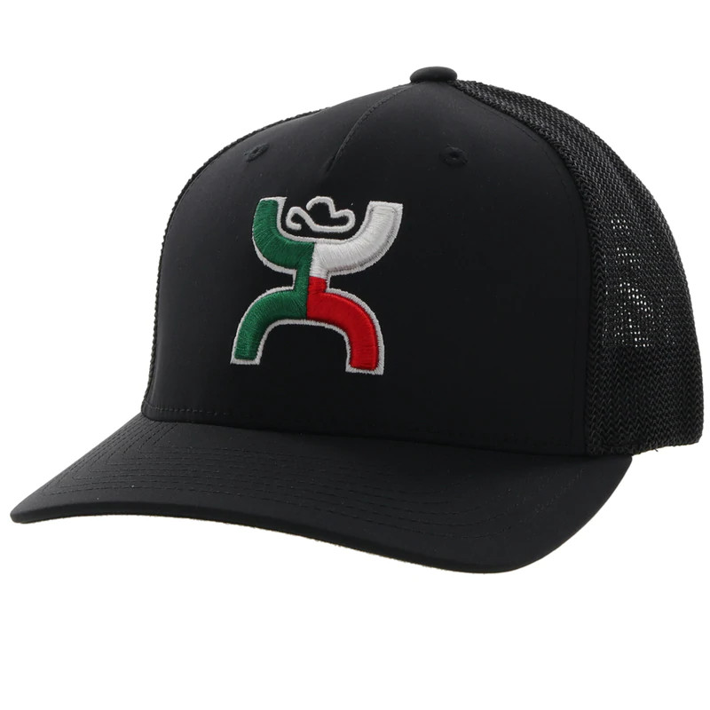 Black Flexfit Patch Cap Hats - 2218BK-02