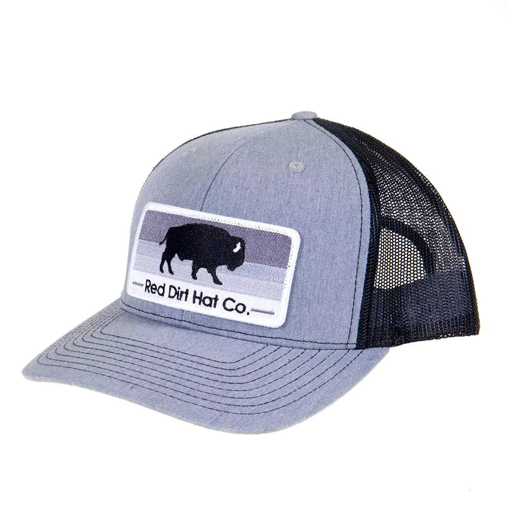 Red Dirt Hat Co Men's Buffalo Mesh Bach 