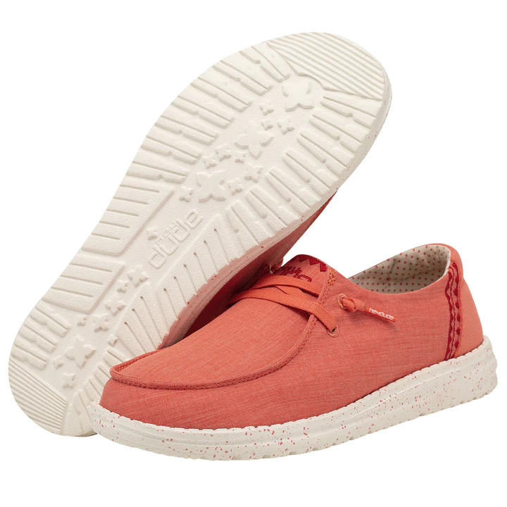Hey Dude Women's Wendy Poppy Red Shoes 