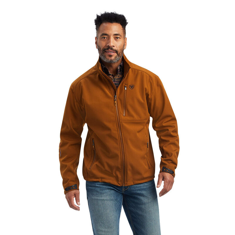 Ariat Men's Logo 2.0 Softshell Chestnut 