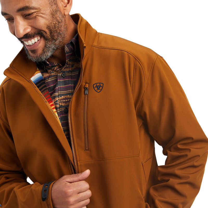 Ariat Men's Logo 2.0 Softshell Chestnut 