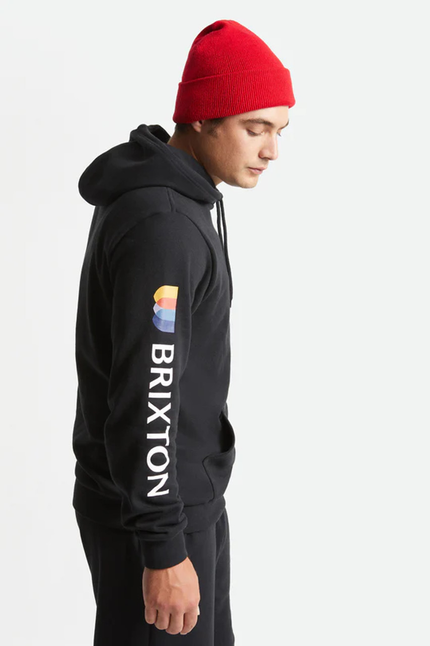 Brixton Men's Alton Hood Hoodies Sweatshirt - 02852