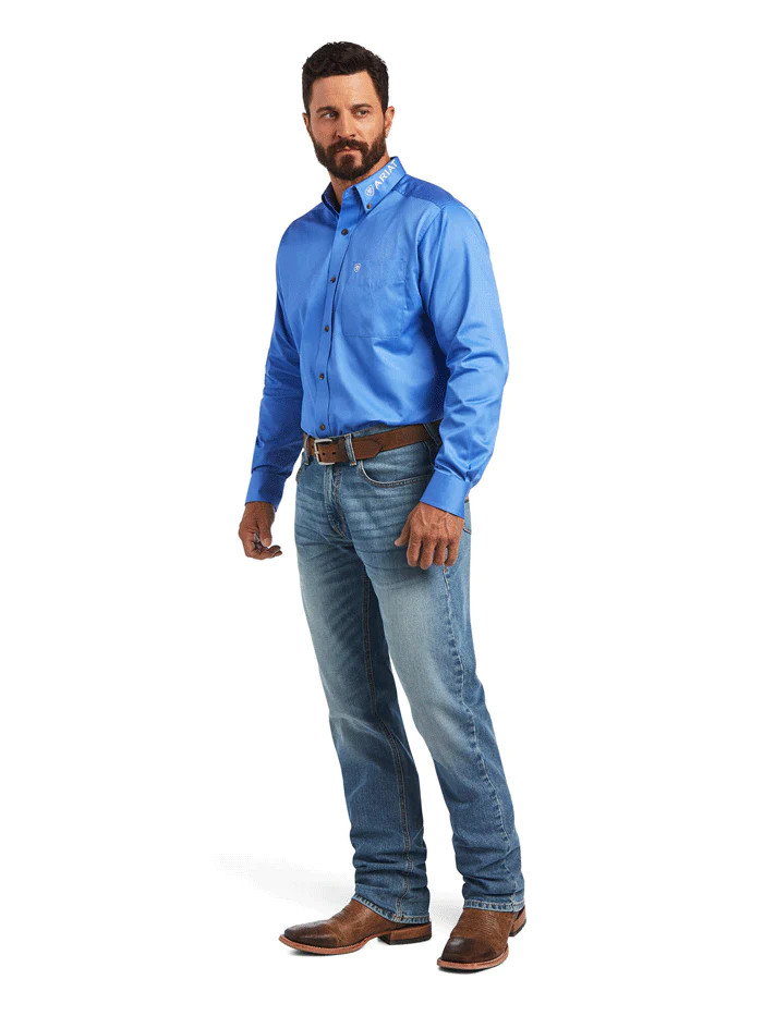 Logo Twill Long Sleeve Shirt Tee - 10040699