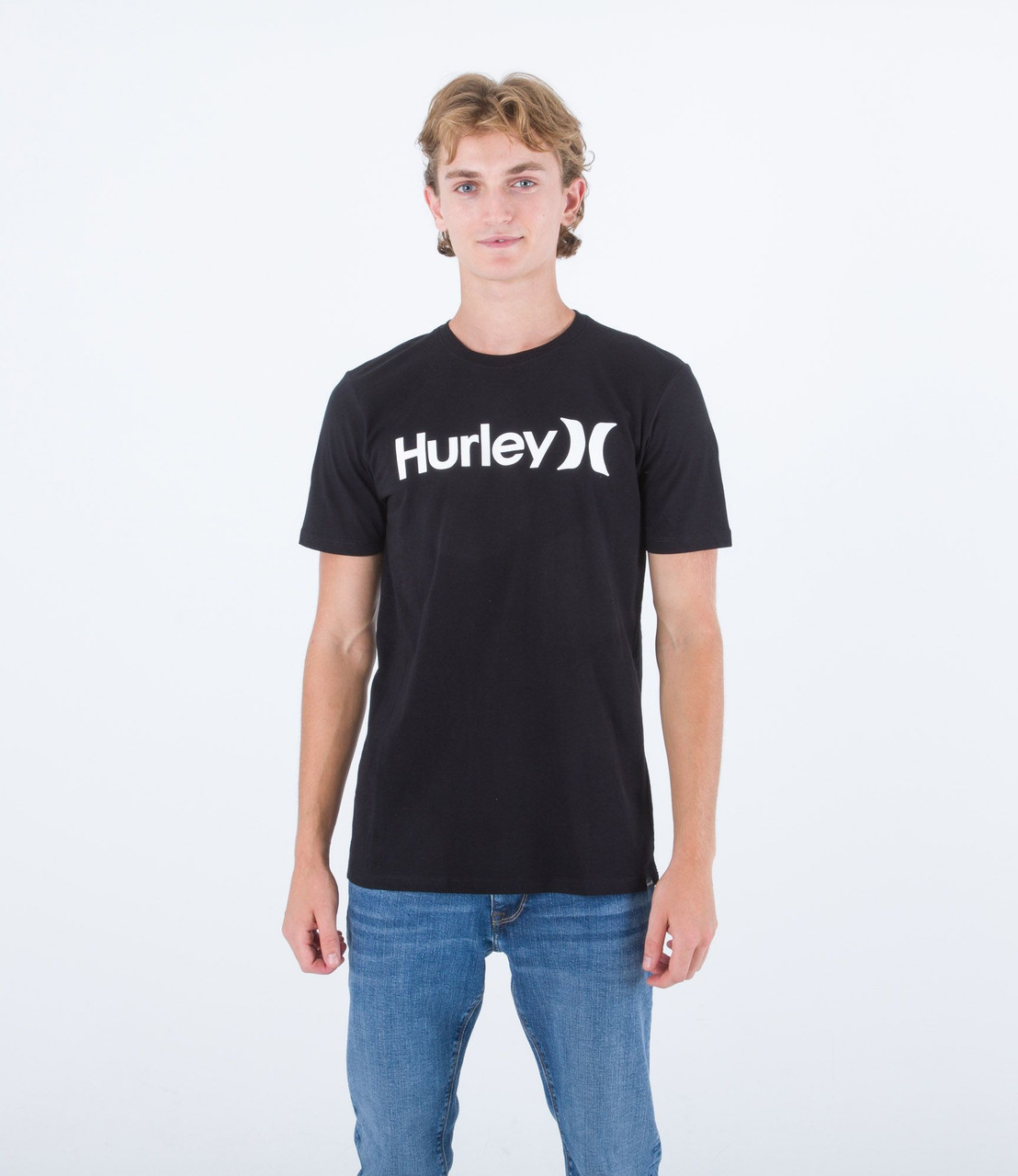 Hurley Men's Everyday Washed One And Only Short Sleeve T-Shirt Tee -  MTS0035030