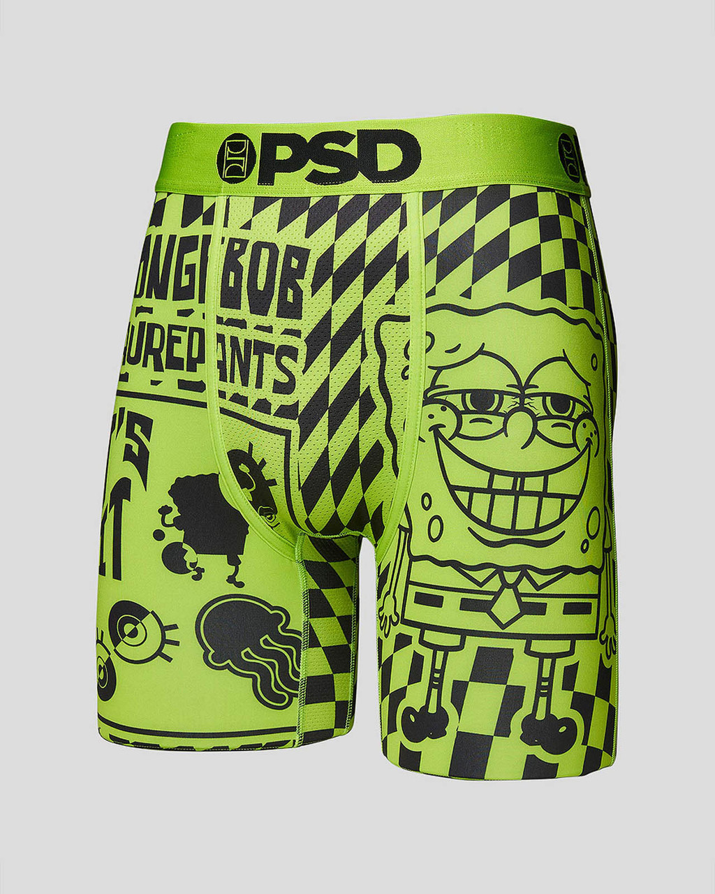 PSD Underwear Men's Spongebob Is Lit Boxer Brief - 222180015