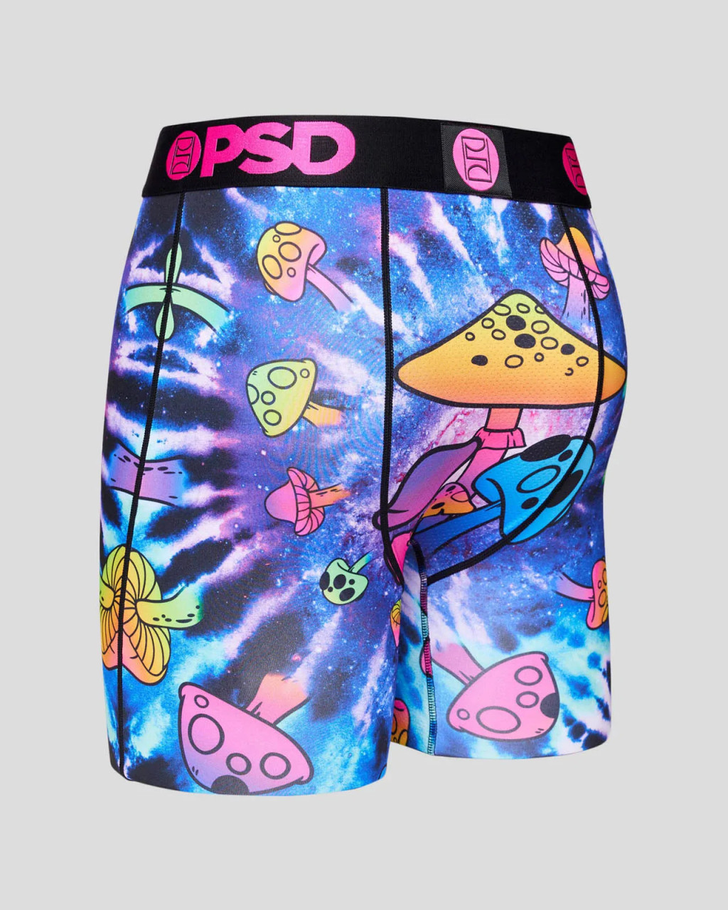 PSD Underwear Men's Boxer Briefs (Blue/Cosmic Gang/S), Blue/Cosmic