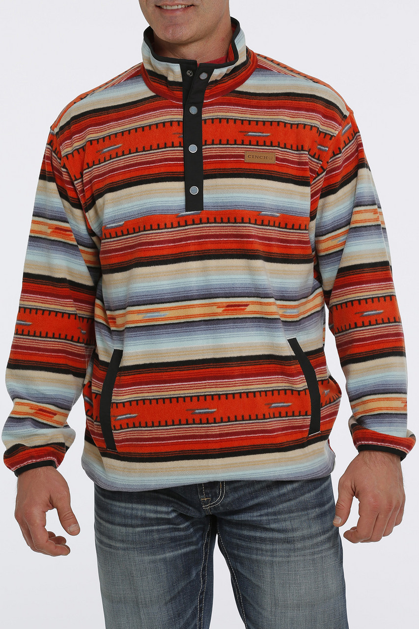 Cinch Men's Polar Fleece Pullover 