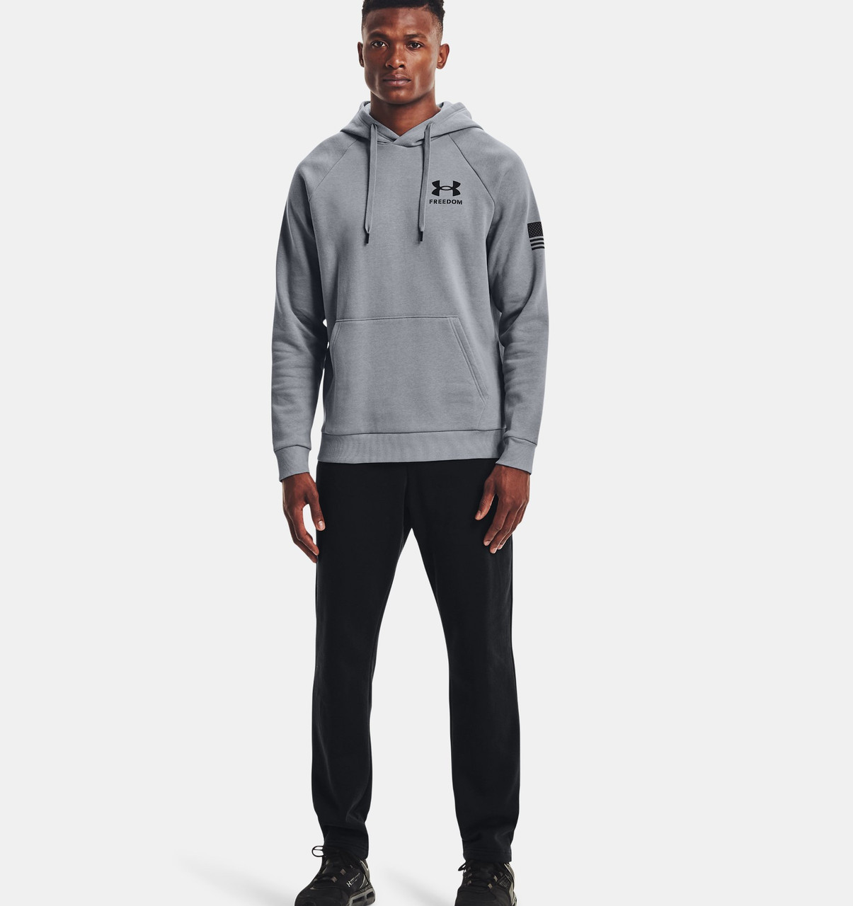 Under Armour Men's New Freedom Flag Hoodie Sweatshirt - 1370806