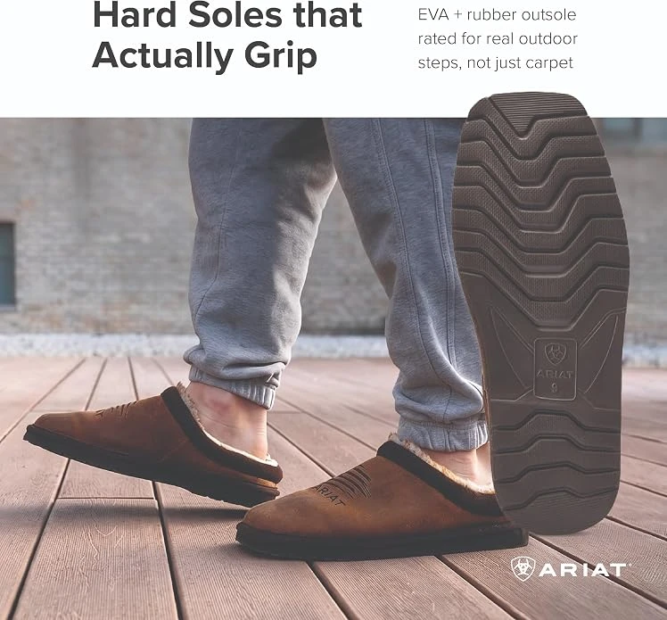Another view of the Ariat Men's Patriot Slipper