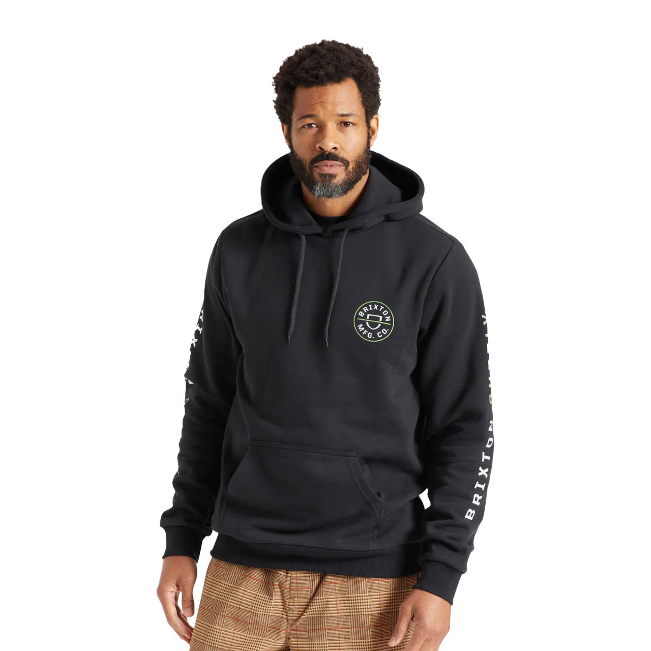 Brixton Men's Crest Hoodie Sweatshirt - 22021