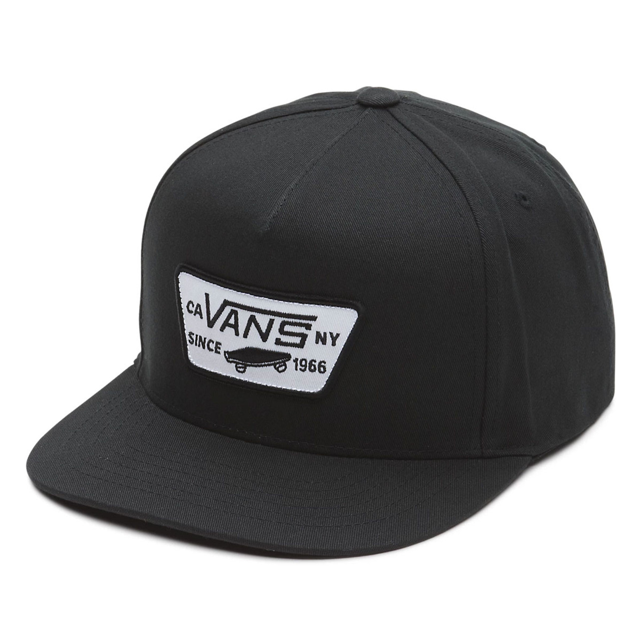 versneller speling Betreffende Vans Men's Full Patch Snapback Patch Cap Hats - VN000QPU9RJ1