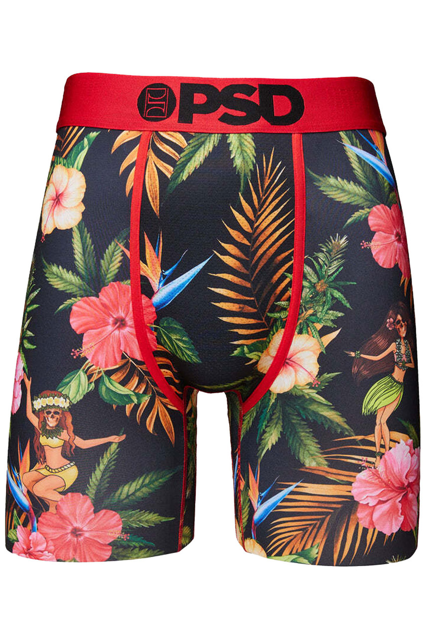 Washed Out Roses Boxer Brief BlueP6 2XL
