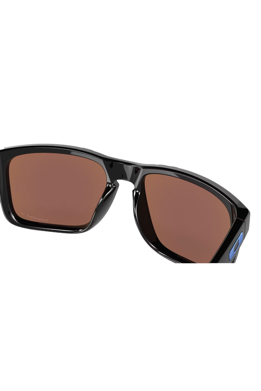 Oakley Unisex Holbrook Polished Black Prizm Deep Water Polarized Sunglasses  - OO9102-C1