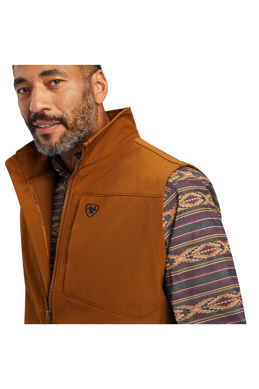 Ariat Men's Logo 2.0 Softshell Vest Jacket - 10041620