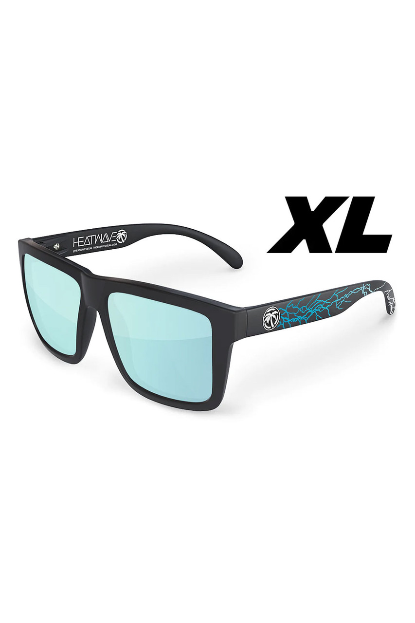 Heat Wave unisex XL Vise Hard Rain Customs Sunglasses - E_XLVIS_RAIN_03