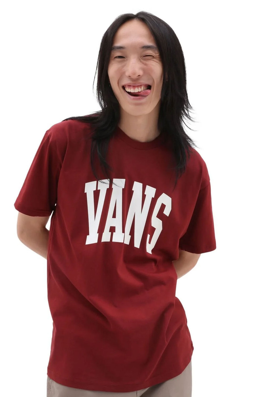 race Jabeth Wilson selv Vans Men's Varsity Type Short Sleeve T-Shirt Tee - VN00003BBQS1