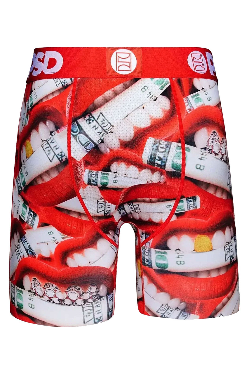 PSD Men's Gimme The Loot Boxer Briefs, Multi, S at  Men's Clothing  store