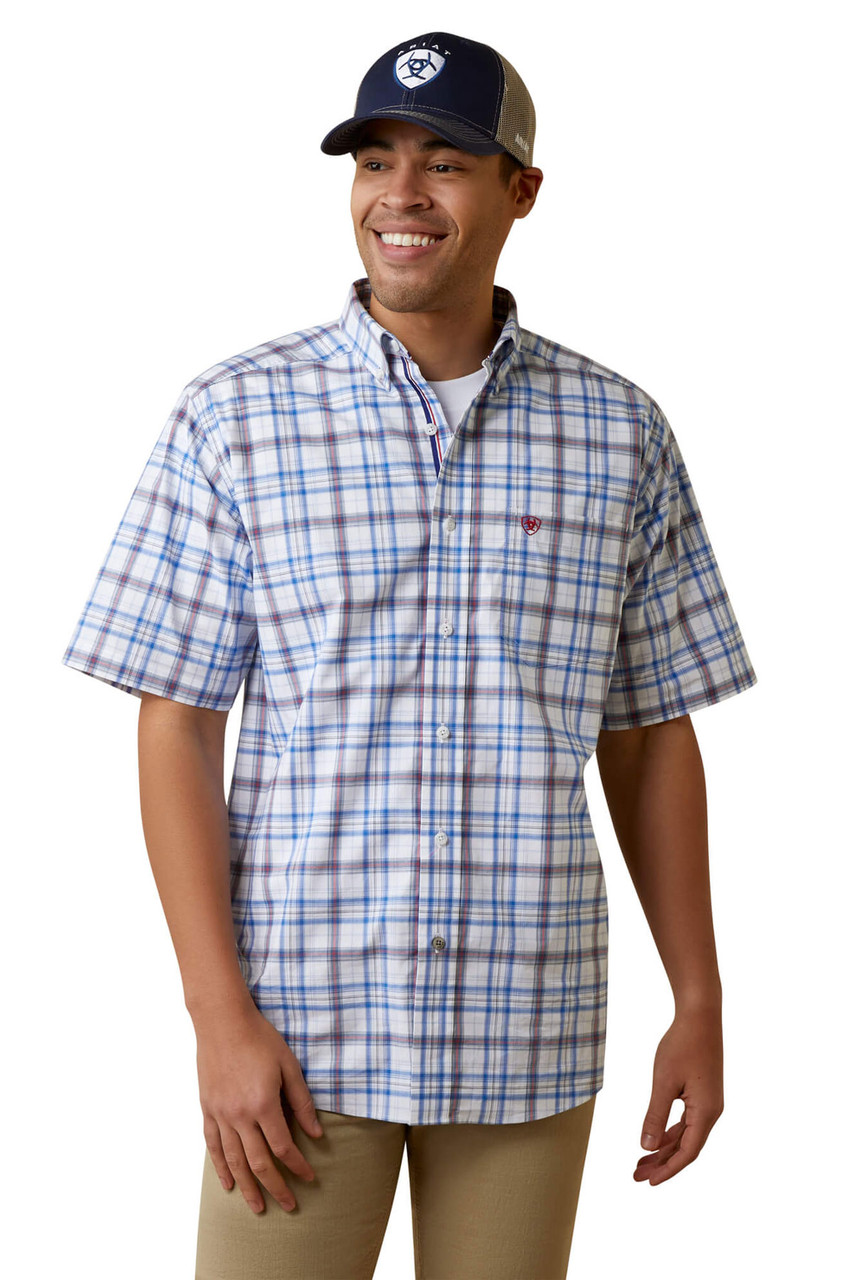 Ariat Men's Pro Series Jacoby Classic Fit Short Sleeve Shirt Jacket -  10045062