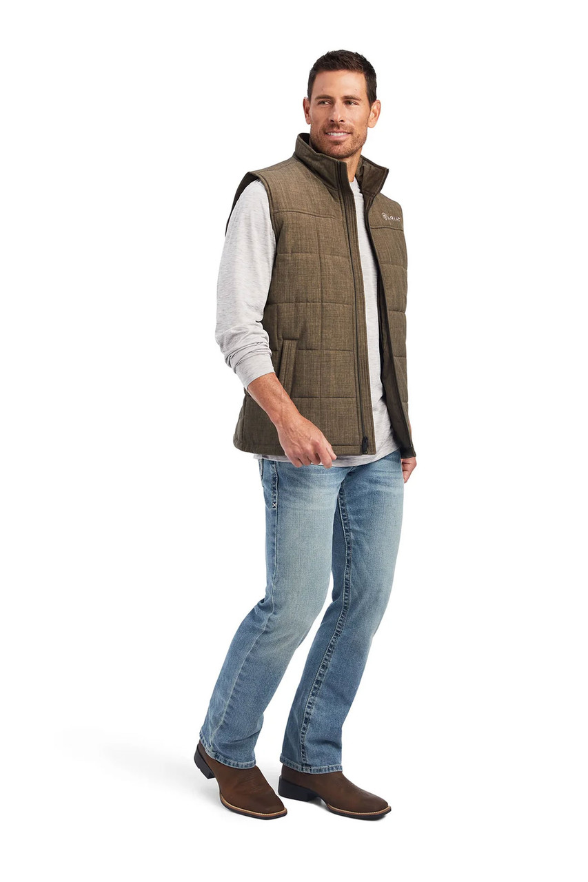 Ariat Men's Crius Insulated Crocodile Vest - 10041520