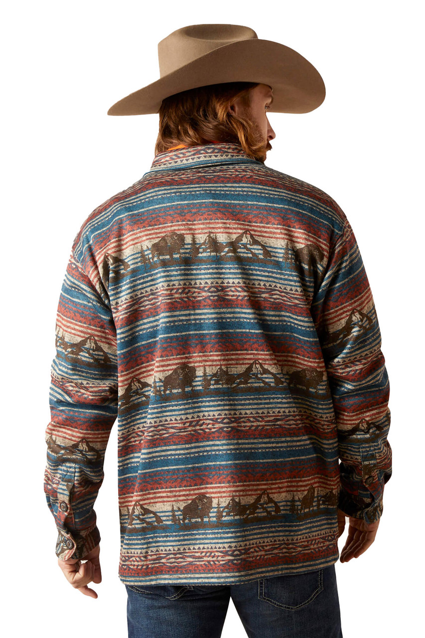 Ariat Men's Caldwell Printed Shirt Jacket 10046052 - Main Image
