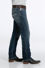 Cinch Men's Jesse Medium Stonewash Straight Jeans - MB52838001 - 32