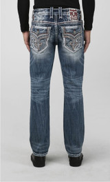 Rock Revival Men's Baxter Straight Denim Jeans - RP2318J211R - 32"