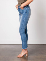 Special A Women's High Rise Skinny W Destroy Denim Jeans - P3113M