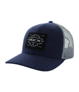 Bex "Yucatan" Mesh Back Snap Back Patch Cap Hats - H0138NV