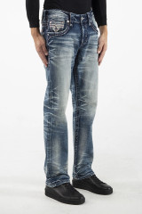 Rock Revival Men's "Calix" J200R Straight Denim Jeans - RP3766J200R - 32"