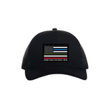 Howitzer Patriot Support Police Military Fire Mesh Back Snapback Patch Cap  Hats - CV3320