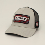 Ariat Men's Soutwest Mesh Back Snapback Patch Cap Hats - A300019206
