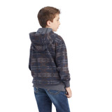 Ariat Boy's Printed Overdyed Washed Sweater - 10041693