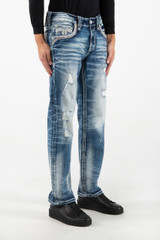Rock Revival Men's Murray J202 32" Straight Denim Jeans - RP3748J202R