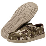 Hey Dude Men's Wally Camo Flag Shoes - 110067037