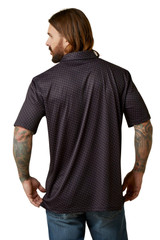 Ariat Men's All Over Print Polo Short Sleeve T-Shirt Tee - 10043336