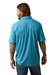 Ariat Men's All Over Print Polo Short Sleeve T-Shirt Tee - 10043337