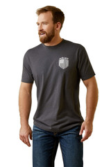 Ariat Men's Patriot Badge Short Sleeve T-Shirt Tee - 10045278