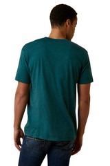 Ariat Men's Center Fire Short Sleeve T-Shirt Tee - 10045284