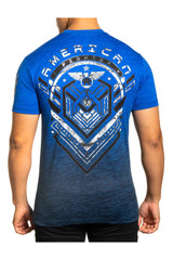 American Fighter Men's Longrun Neo Tetris Short Sleeve T-Shirt Tee - FM14103