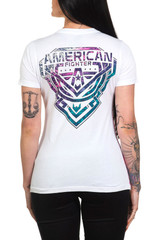 American Fighter Women's Bay View Short Sleeve T-Shirt Tee - FW14495