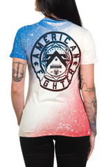 American Fighter Women's Abernathy Short Sleeve T-Shirt Tee - FW14486