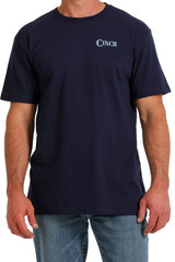 Cinch Men's Denim Short Sleeve T-Shirt Tee - MTT1690579