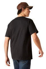 Ariat Men's Durango Diamond Black Short Sleeve T-Shirt Tee - 10047615