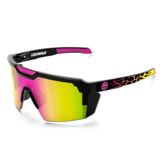 Heat Wave Unisex Future Tech Arctic Chrome Sunglasses