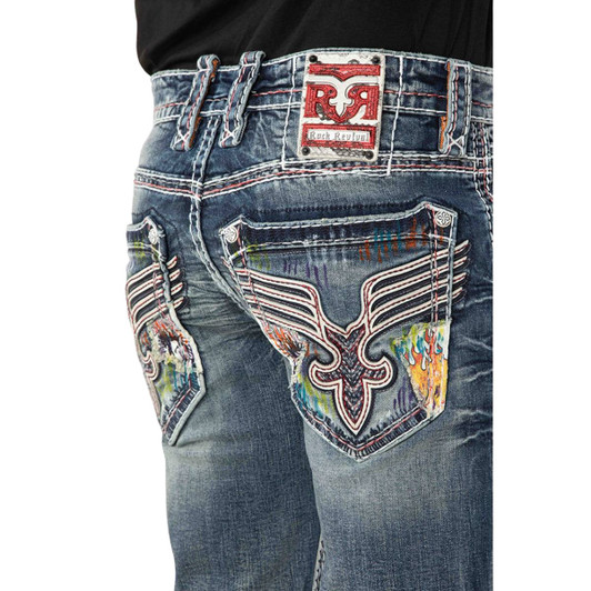 Rock revival man jean