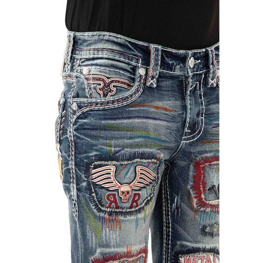 Rock revival men jeans