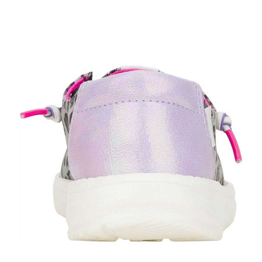 Hey Dude Girls Wendy Stretch Mesh Light Grey Shoes